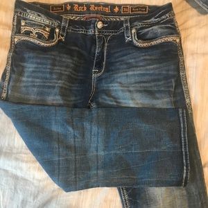 Rock revival women’s Capri